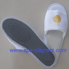 rubber hotel slipper, rubber spa slipper